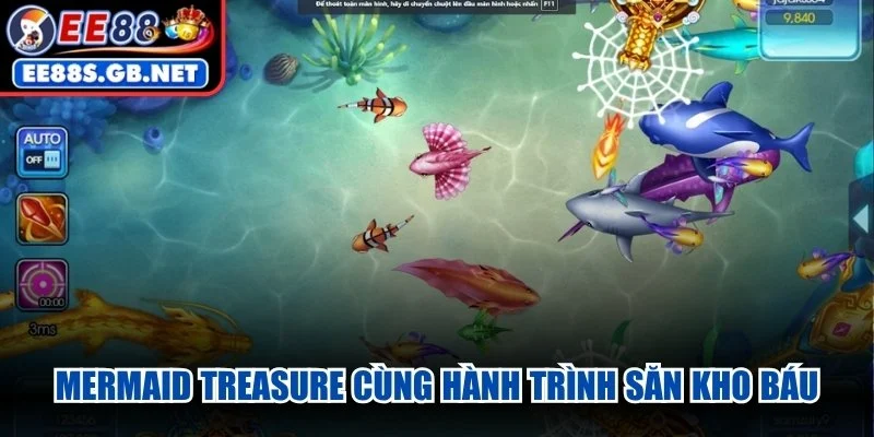Mermaid Treasure cùng hành trình săn kho báu