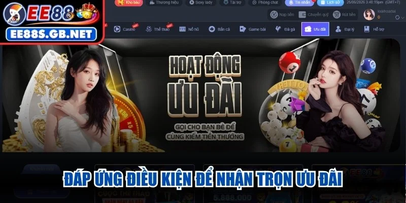 Đáp ứng điều kiện để nhận trọn ưu đãi