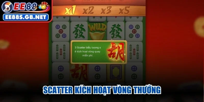 Scatter kích hoạt vòng thưởng