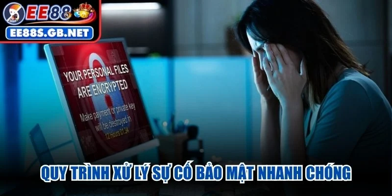 Quy trình xử lý sự cố bảo mật nhanh chóng